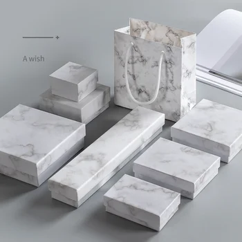 Boîte à bijoux, Bracelet, anneau, cadeau, boîte de marchandises de qualité, organisateur de bijoux, sac à cordon, boîtes d'emballage cadeaux, vente en gros