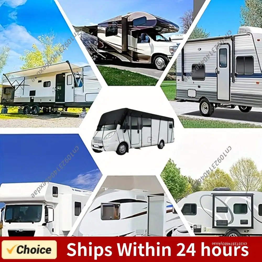 

8.5x3m RV Roof Cover Waterproof RV Sun Protection Car Cover Weather-Resistant RV Roof Protective Cover for RV Outdoor Travel Car
