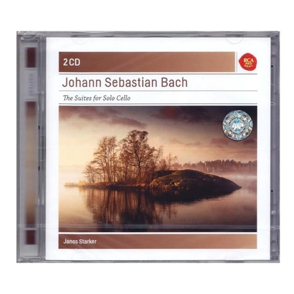 

Janos Starker: Bach Six Unacompanied Cello Suites 2CD — вневременная классическая мастерская для музыки Connoisseurs и коллекция