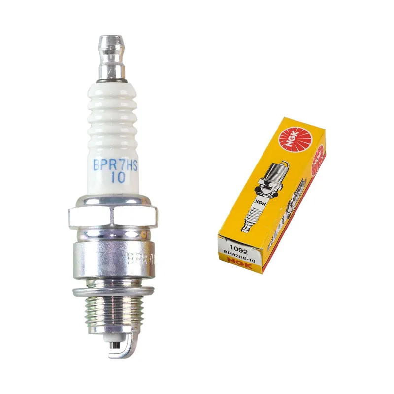 4Pcs NGK Motorcycle Spark Plug 1092 BPR7HS-10 BPR7HS10 for YAMAHA SACHS REX PGO MOTORCYCLES MBK DUCATI AGRALE OPEL