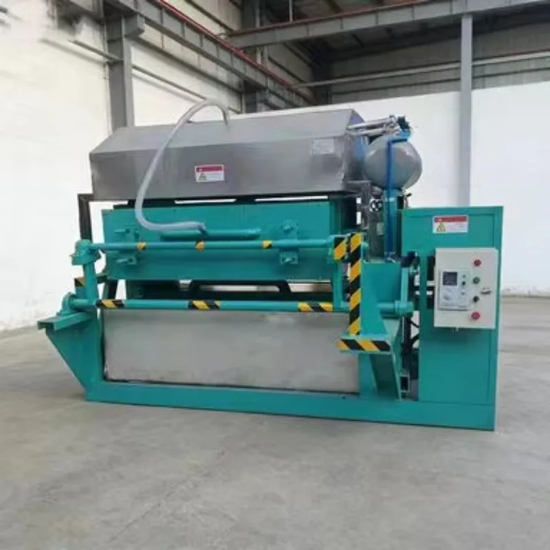Egg Tray Making Machine Fully Automatic Production Line Pulp Moulding Equipment For Egg Crate Forming And Box Packaging