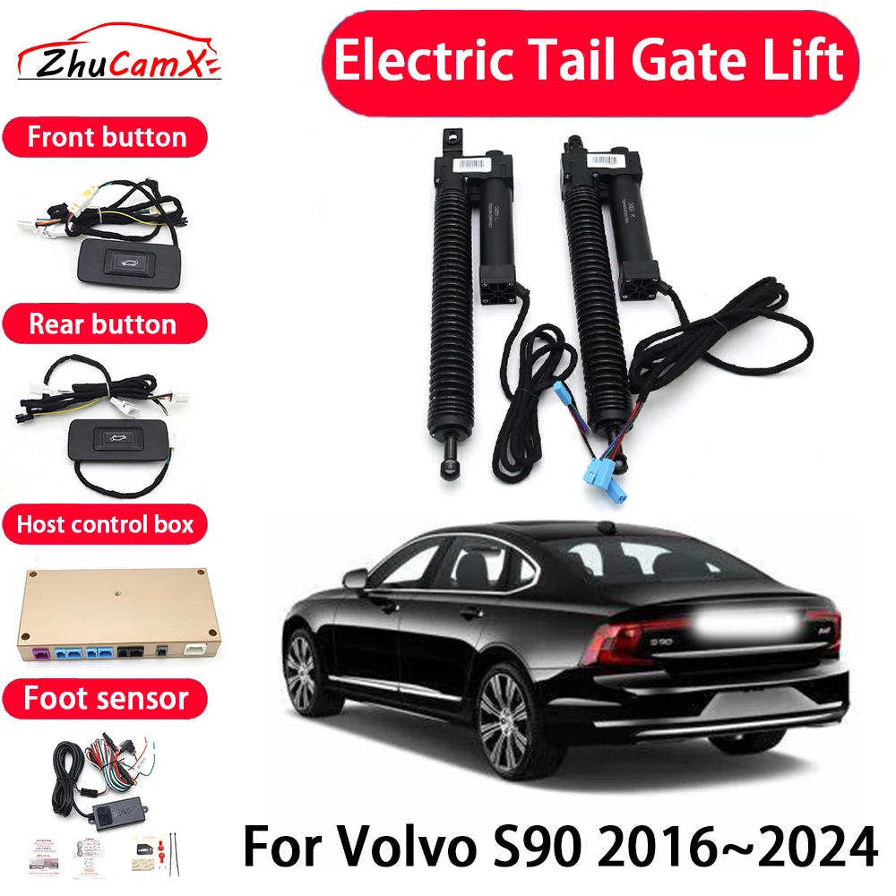 ZhuCamX Car Automatic Electric Tail Gate Lift Tailgate Assist System for Volvo S90 2016~2024