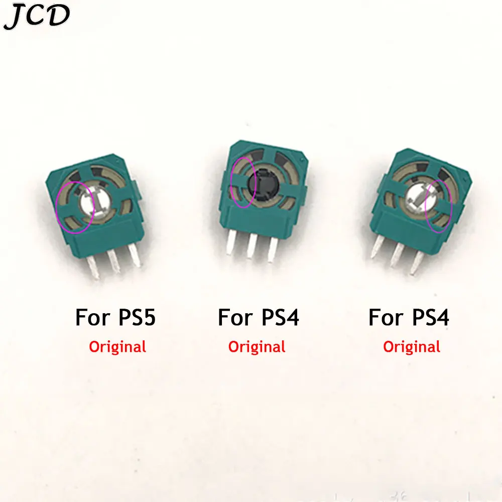 JCD 1Piece 3D Analog Micro Switch Sensor for PS4 PS5 Controller Thumbstick Analog Axis Resistors Potentiometer for Xbox one