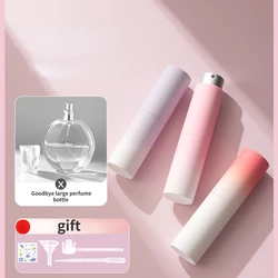 8ml Perfume Atomizer Portable Liquid Container for Cosmetics Traveling Mini Alcochol Spray Bottles Empty Perfume Refill Bottle