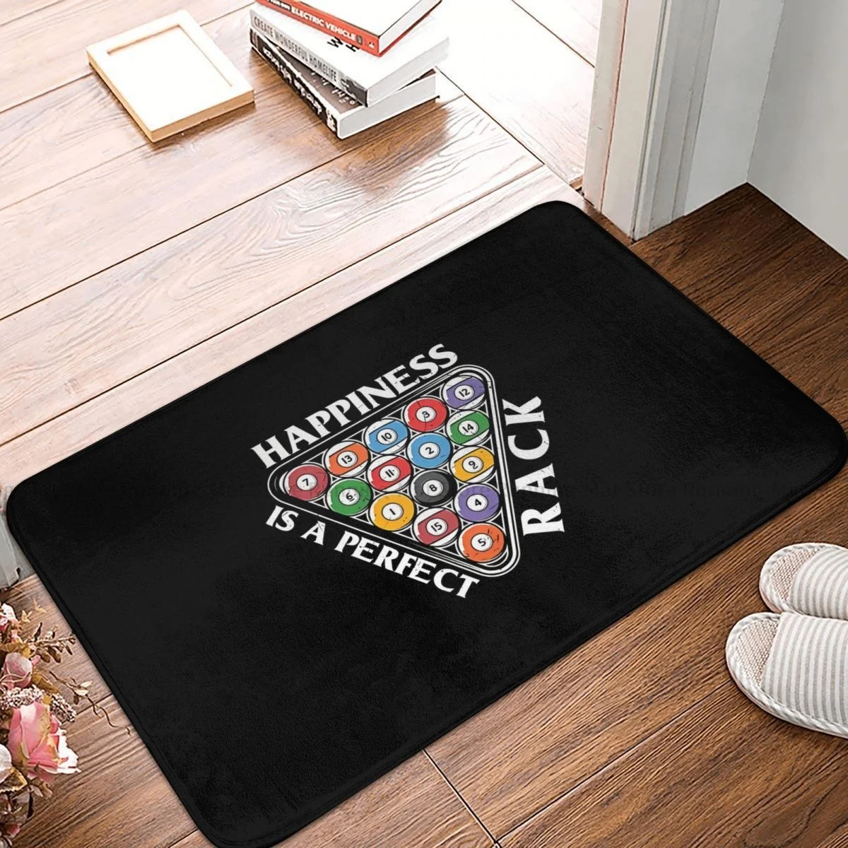 Billiards Cue Sport Pool Snooker Games Non-slip Doormat Living Room Mat Rack Hallway Carpet Entrance Door Rug Bedroom Decor