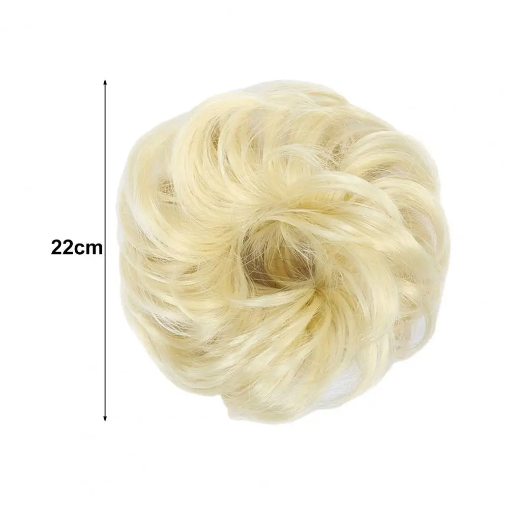 Perruque Chignon artificiel astique en Fibre Naturelle Haute Température pour Femme, Extension Capillaire Synthétique, Postiche, 2 Pièces