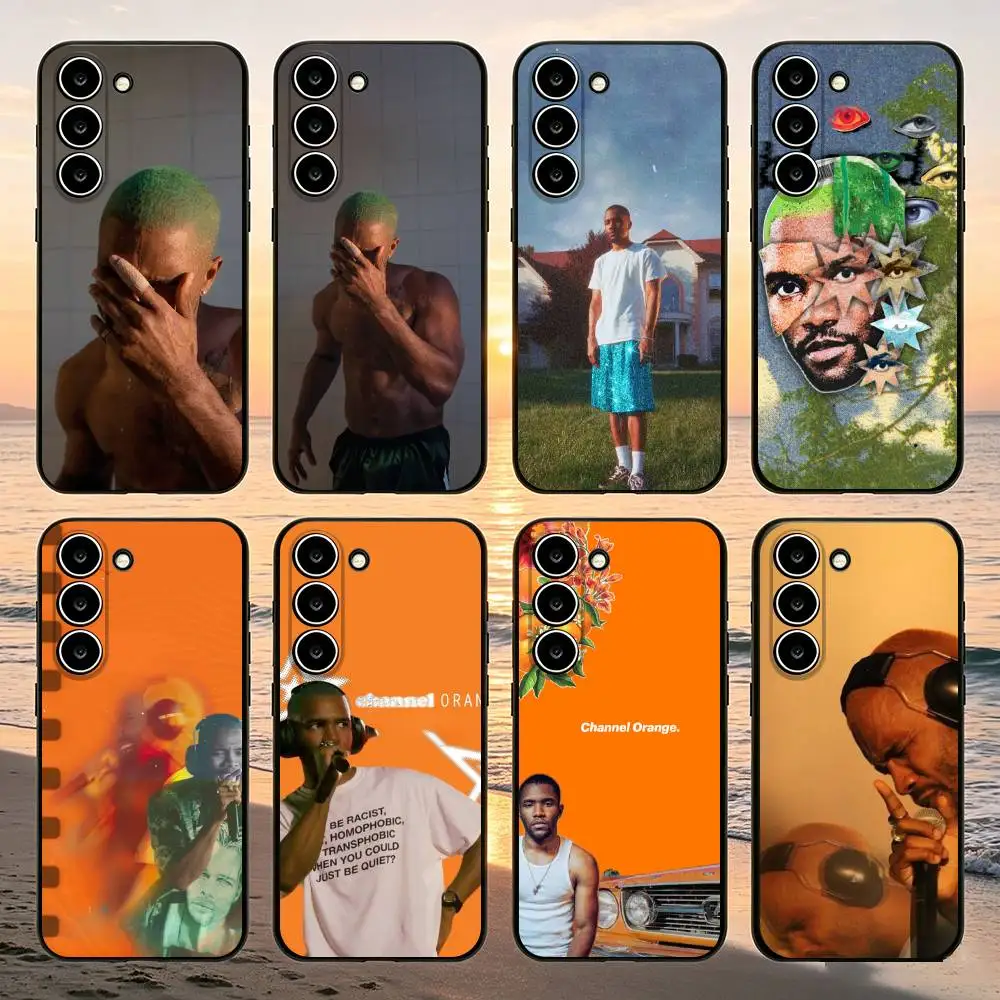 Frank Ocean Phone Case For Samsung Galaxy A52 A42 A32 A22 A12 A02S A72 A73 A51 A41 A31 A21S A71 A30S Black Cover