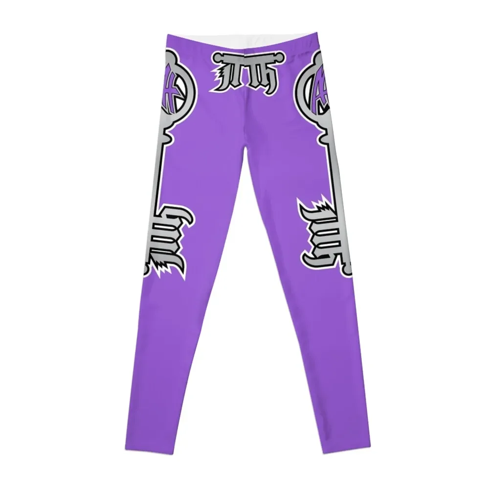 

V1 Purple/Silver "09 Leggings Women's pants Female legging pants Womens Leggings