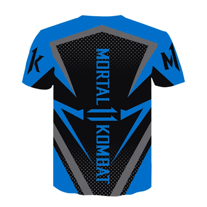 Mortal Kombat 11 T-Shirts Game 3D Print Streetwear Men Women Fashion Oversized Short Sleeve T Shirt Male Tees Tops Man Clothing