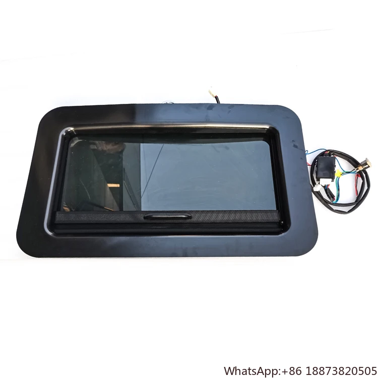 

Factory Wholesale SC300 Auto Parts Sunroof Size 860*495mm Aftermarket Electric Universal Sunroof Car Skylight Glass Car Windows