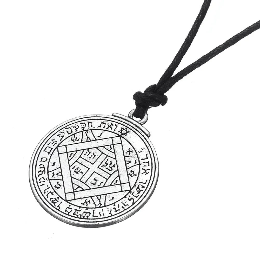 Vintage Mens Ultimate Love Talisman Venus Pentacle Key Of Solomon Seal Pendant Hermetic Enochian Kabbalah Pagan Wiccan Jewelry