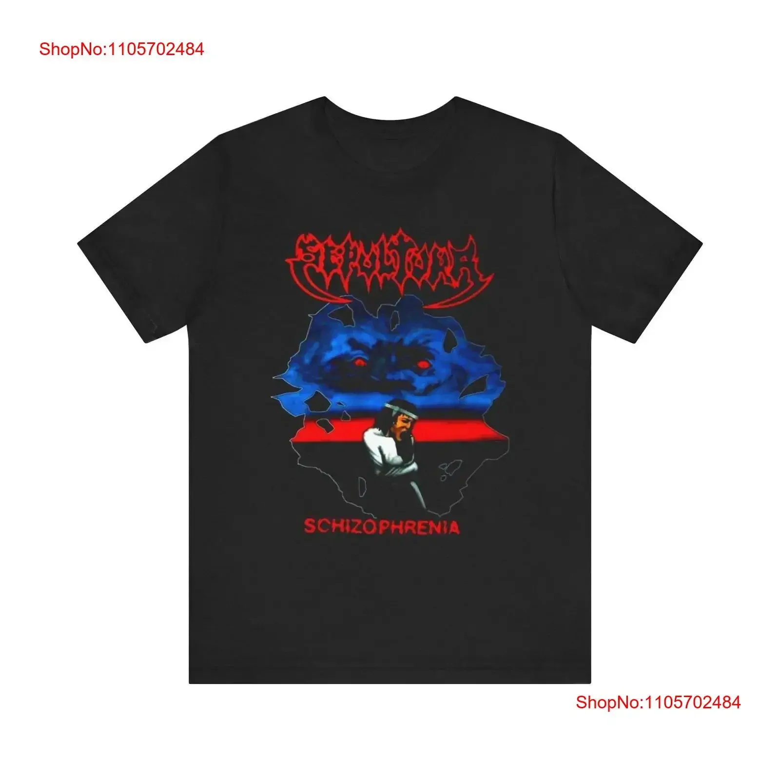 Sepultra Schizophrenia Heavy Metal Band T Shirt 5 Merch vintage Washed graphic Breathable Stylish fashion Slightly Casual