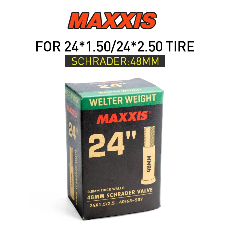 1 Stück MAXXIS 26 Fahrradschlauch 16/20/24/26/27,5 Fahrradschlauch FV(PV) AV(SV) MTB Mountainbike Rennrad Teile Fahrradzubehör – Detail 2
