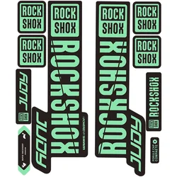 MTB Road Bike Front Fork Stickers for 2019 ROCK SHOX JUDY Antifade Bicycle Cycling Racing Paint Protection Decals