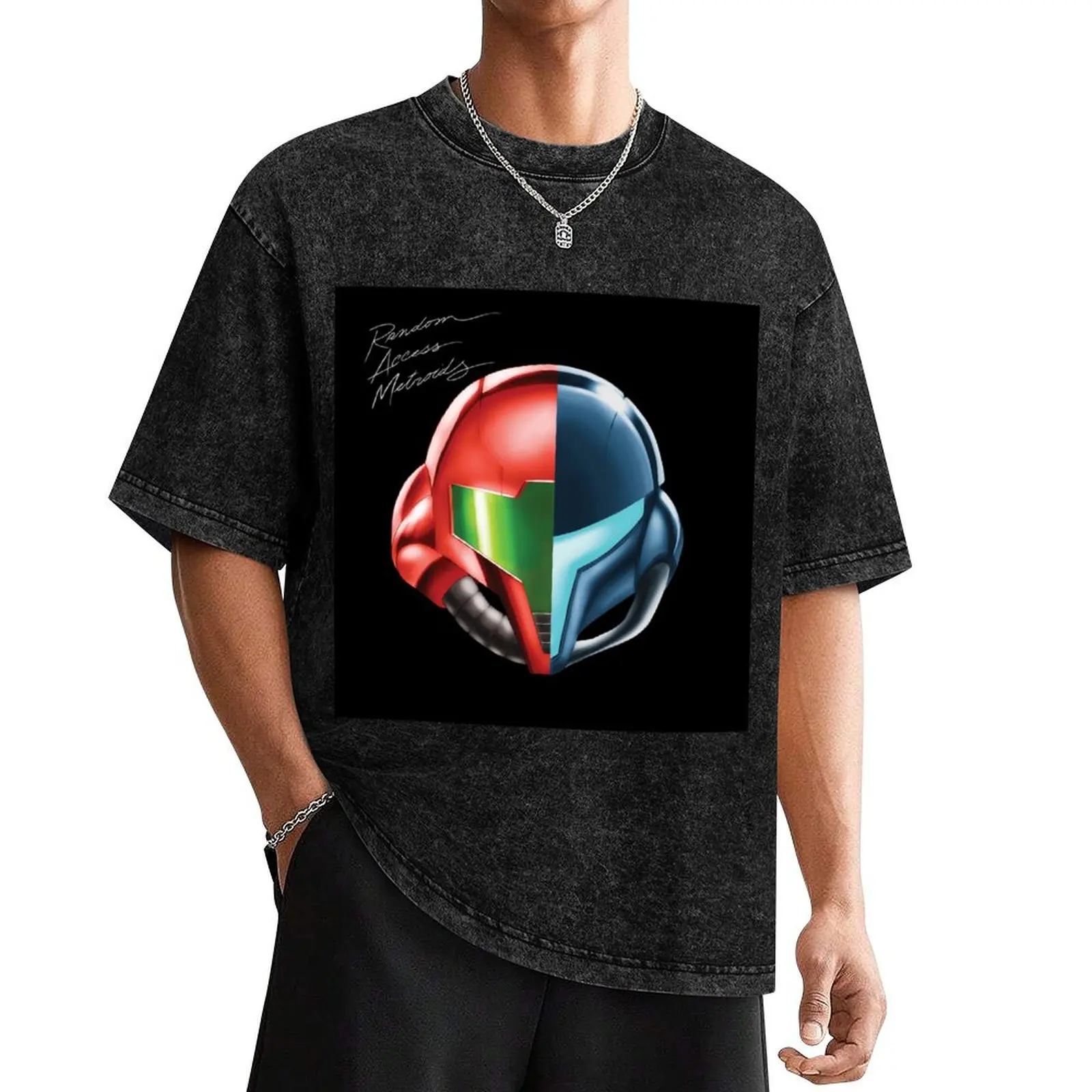 

Random Access Metroids T-Shirt plain custom t shirt mens t shirts top quality