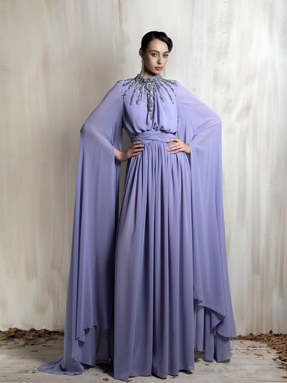 GRACEPROM 流れるようなシフォン控えめなイブニングド - Women Formal Wear Dubai のレビューと価格