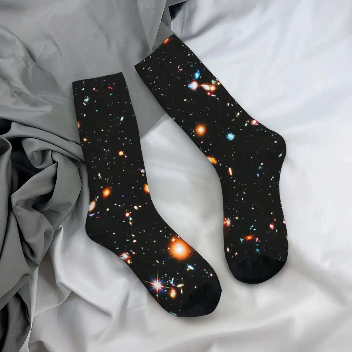 Hubble-calcetines de Campo Profundo extremo Harajuku, medias largas de alta calidad para todas las estaciones, accesorios para Unisex, regalos de navidad