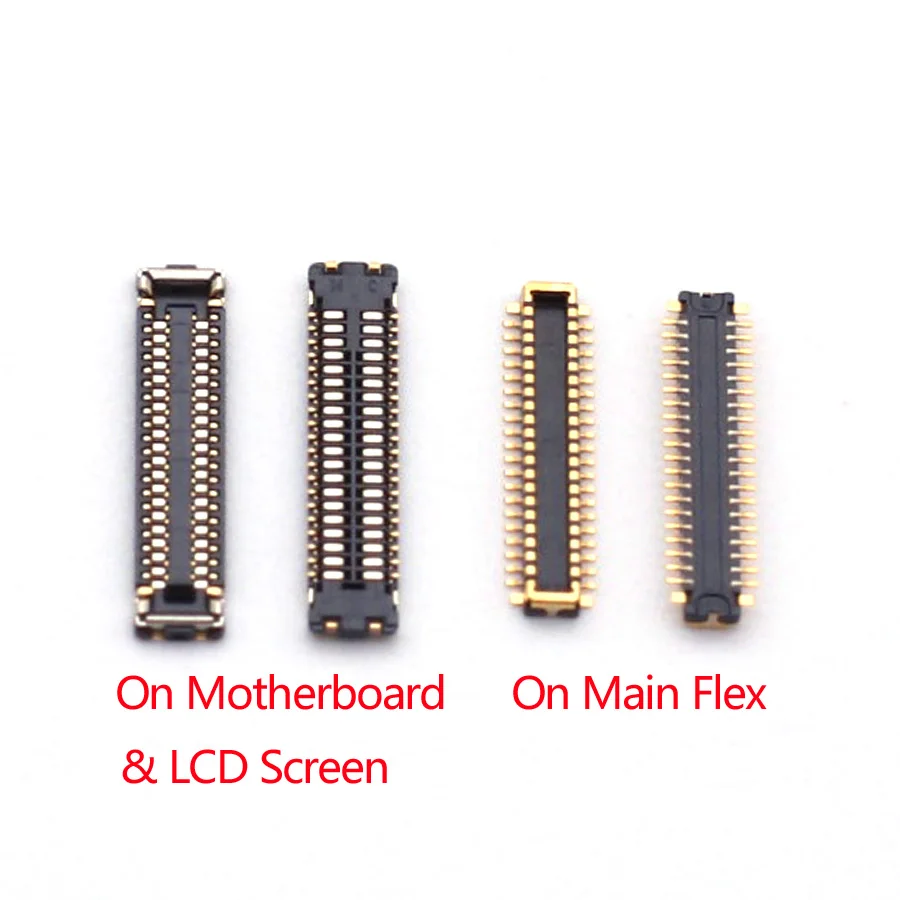 2pcs 40 Pin LCD Display FPC Connector On Board For Xiaomi Mi9T Mi 9T Pro CC9E A3 Redmi K20 Pro K20pro K30 Pro Screen Flex Plug