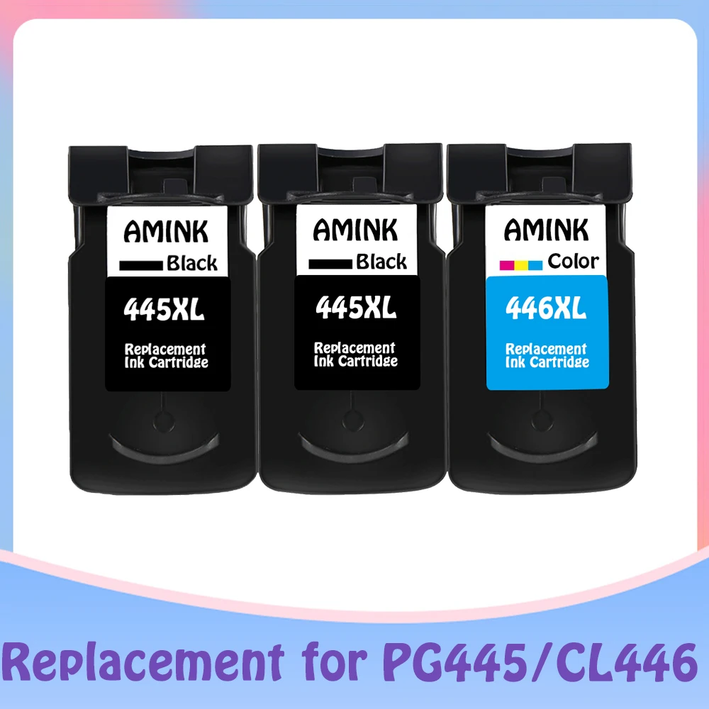 

PG-445 PG445 CL-446 XL Ink Cartridge for Canon PG 445 CL 446 for Canon PIXMA MX494 MG2440 MG2940 MG2540 MG2540S IP2840