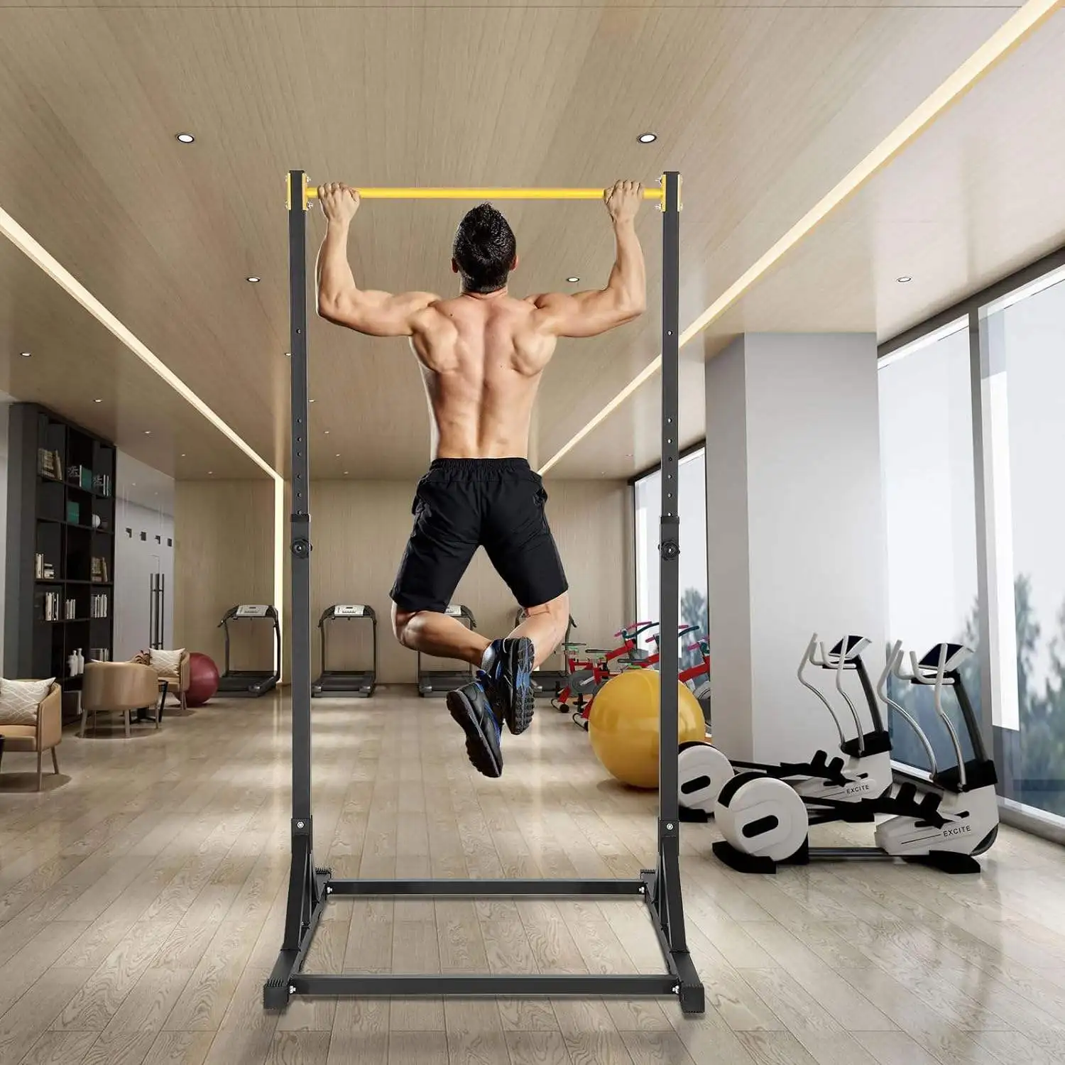 

Professional Free Standing Power Tower Gymnastics Sports Horizontal Bars For Strength Training Made Of Durable Steel
