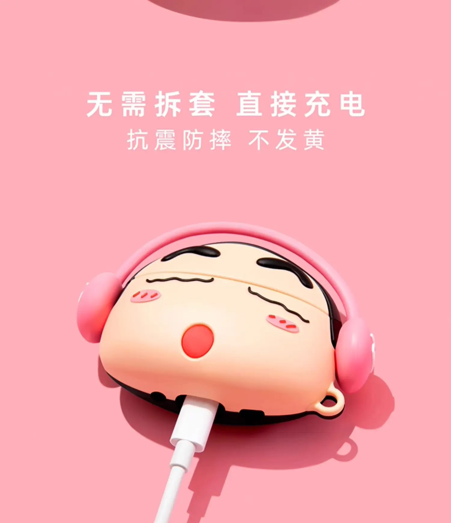 Für Airpods 5 1 2 3 4 Pro Pro 2 Pro 3 Modische Kopfhörer zum Musikhören, Crayon Silikon-Kopfhörerhülle, Zubehör, Schutzhülle – Detail 4