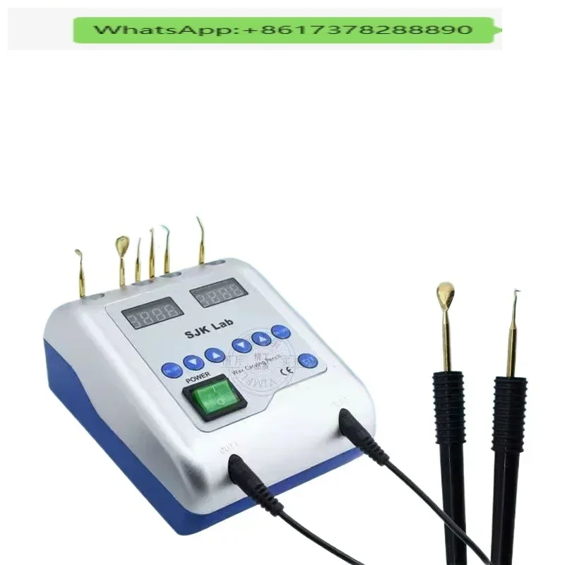 Nóż do wosku SJK, podwójny długopis Nauka i technologia Kredka elektryczna Regulowana temperatura Pióra grzewcze Łyżka do wosku doustnego