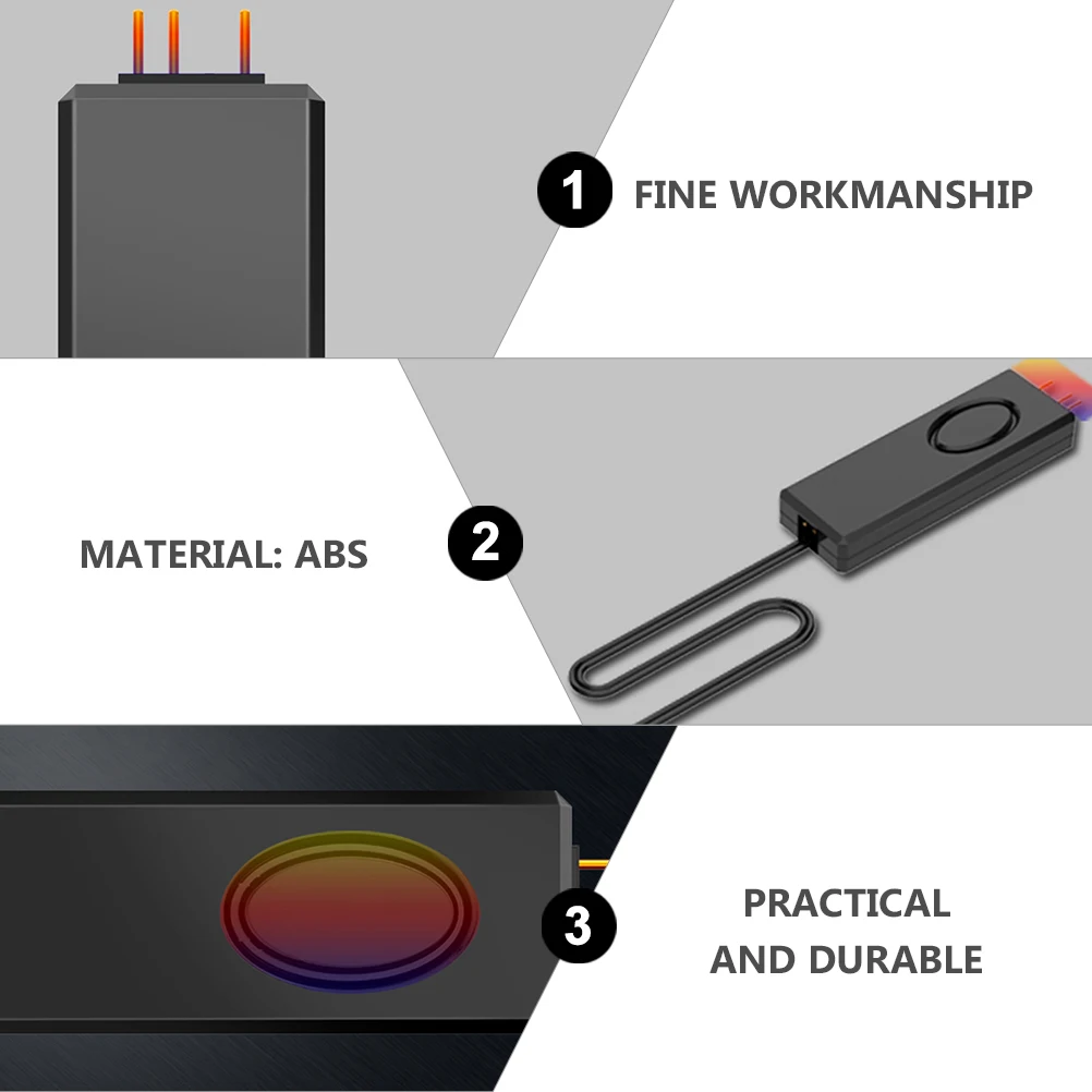 

Светодиодный пульт дистанционного управления ARGB для вентилятора корпуса компьютера RGB-концентратор 3-контактный 24-контактный Поддержка нескольких устройств Высокий
