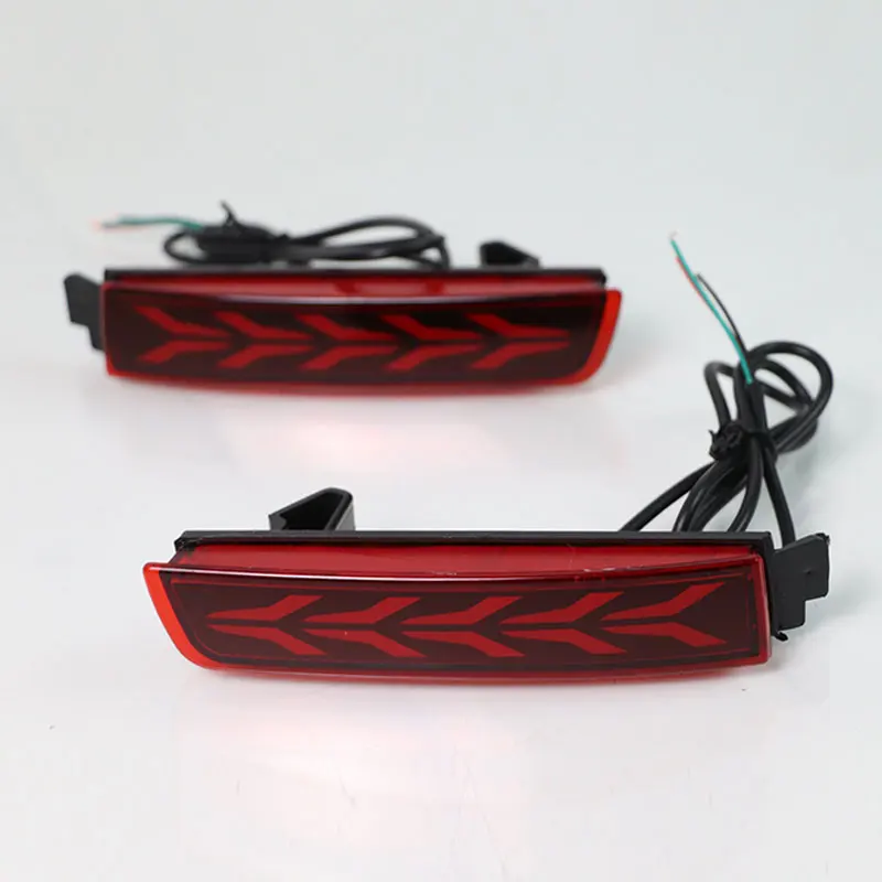 Car Light Rear Bumper Reflectors Tail Light Brake And Parking Lamp For Land Cruiser Prado 2014 - 2020