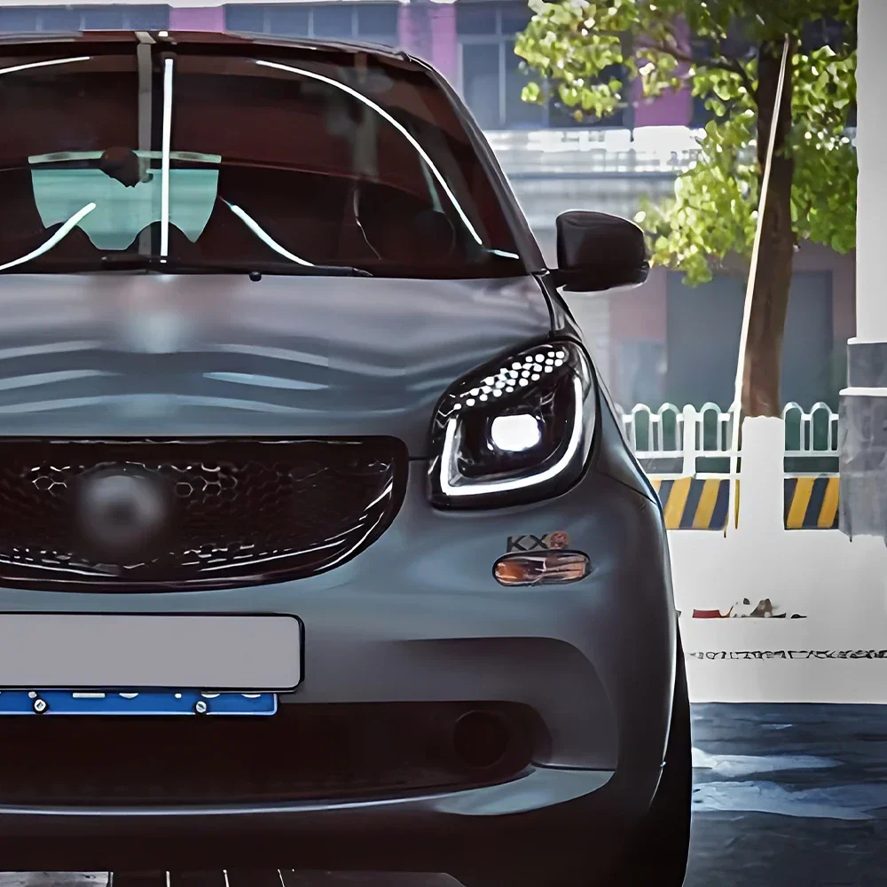 Car Head Light Assembly For Smart Fortwo Forfour 2015-2019 W451 W453 W452 LED Auto Headlights Upgrade High Configure Accessories