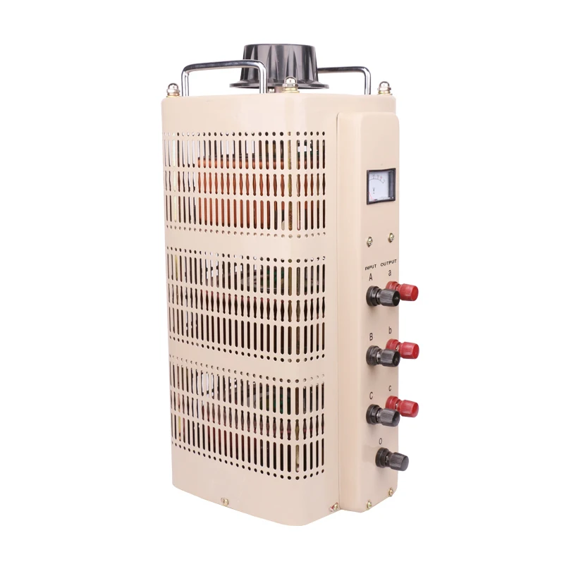 Wholesale TSGC2 Three-Phase 6KVA Foam Cutting Machine 380V Variable Transformer with Digital Display 380V Voltage Regulator