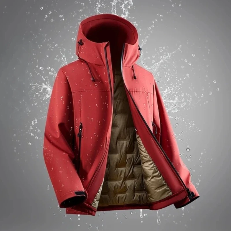 

New White Duck Down Coat Men Waterproof Windproof Warm Down Jacket 2025 Winter Padded Jacket Thick High-quality Parkas Clothing