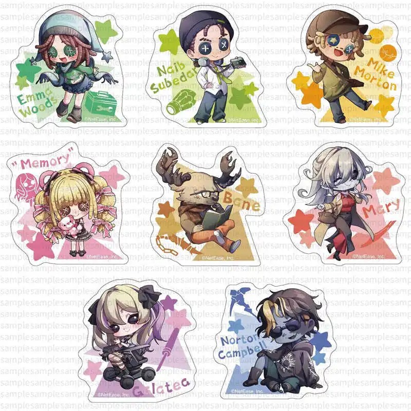 لعبة الهوية الخامس الاكريليك حامل دمية أنيمي Naib Subedar Galatea إيما وودز نموذج لجسم لوحة تأثيري لعبة للهدايا