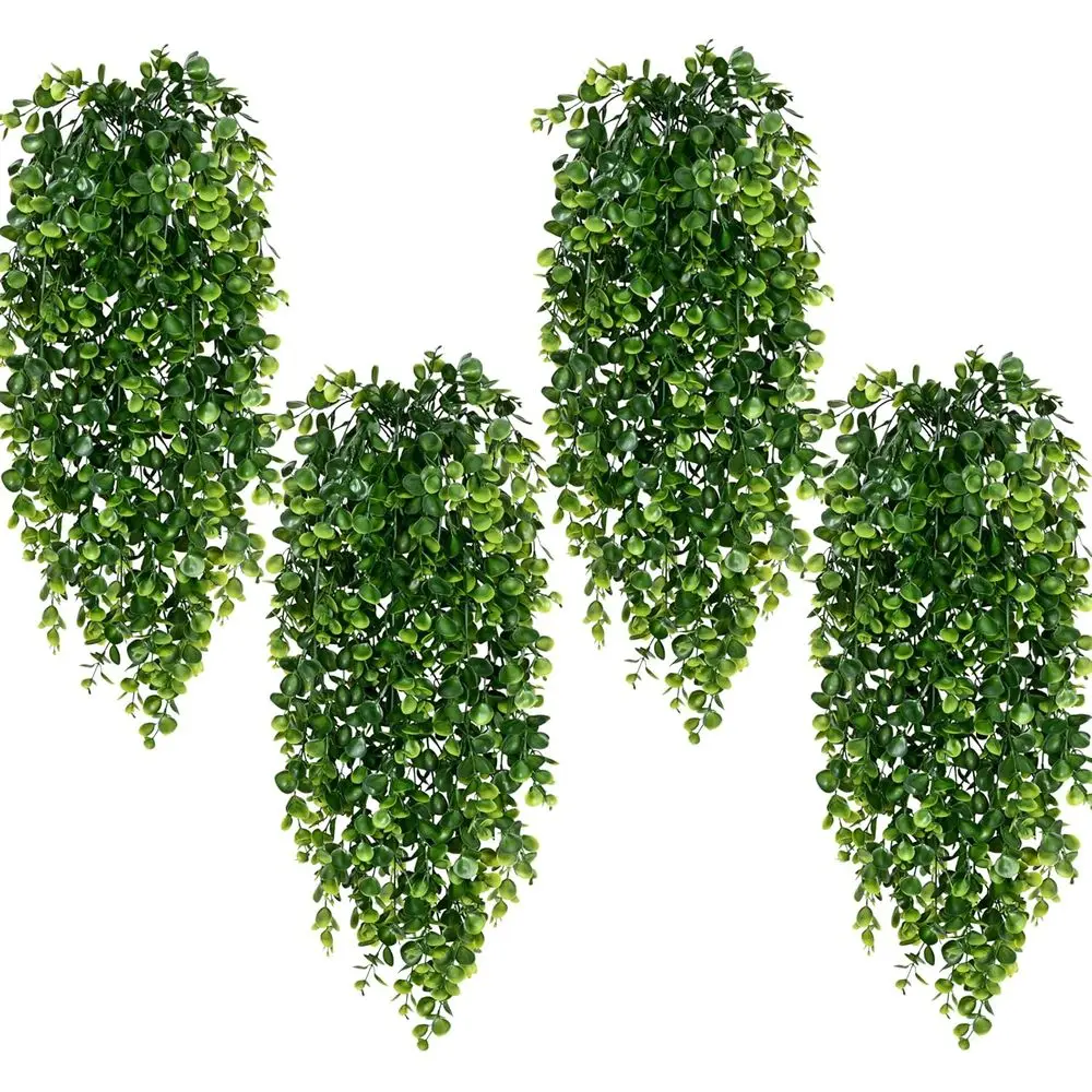 

UV-Resistant Hanging Ivy and Eucalyptus Plants for Outdoor and Indoor Decor