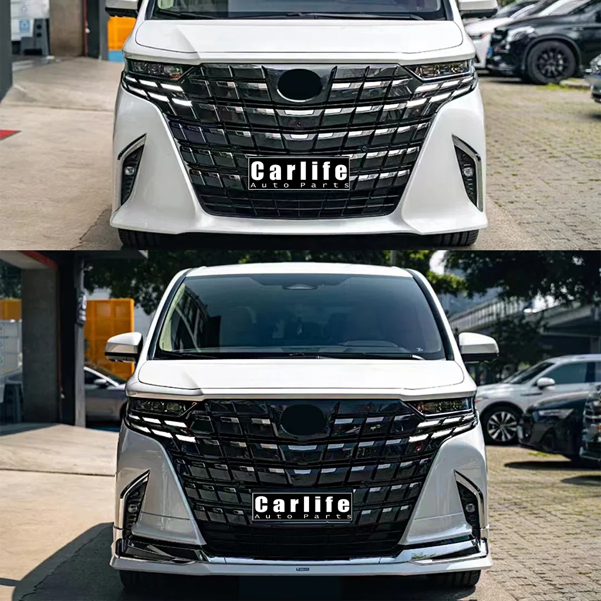 Hot selling bumpers Body kit for Toyota Alphard 40 SERIES 2024 change to modellista.