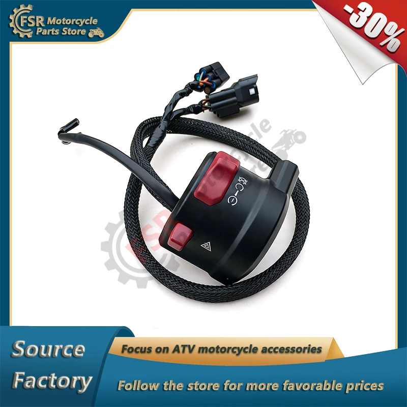 

RH HANDLEBAR SWITCH ASSY,Fits CFMOTO 400GT 650GT,P/N:6NTV-167000-9002