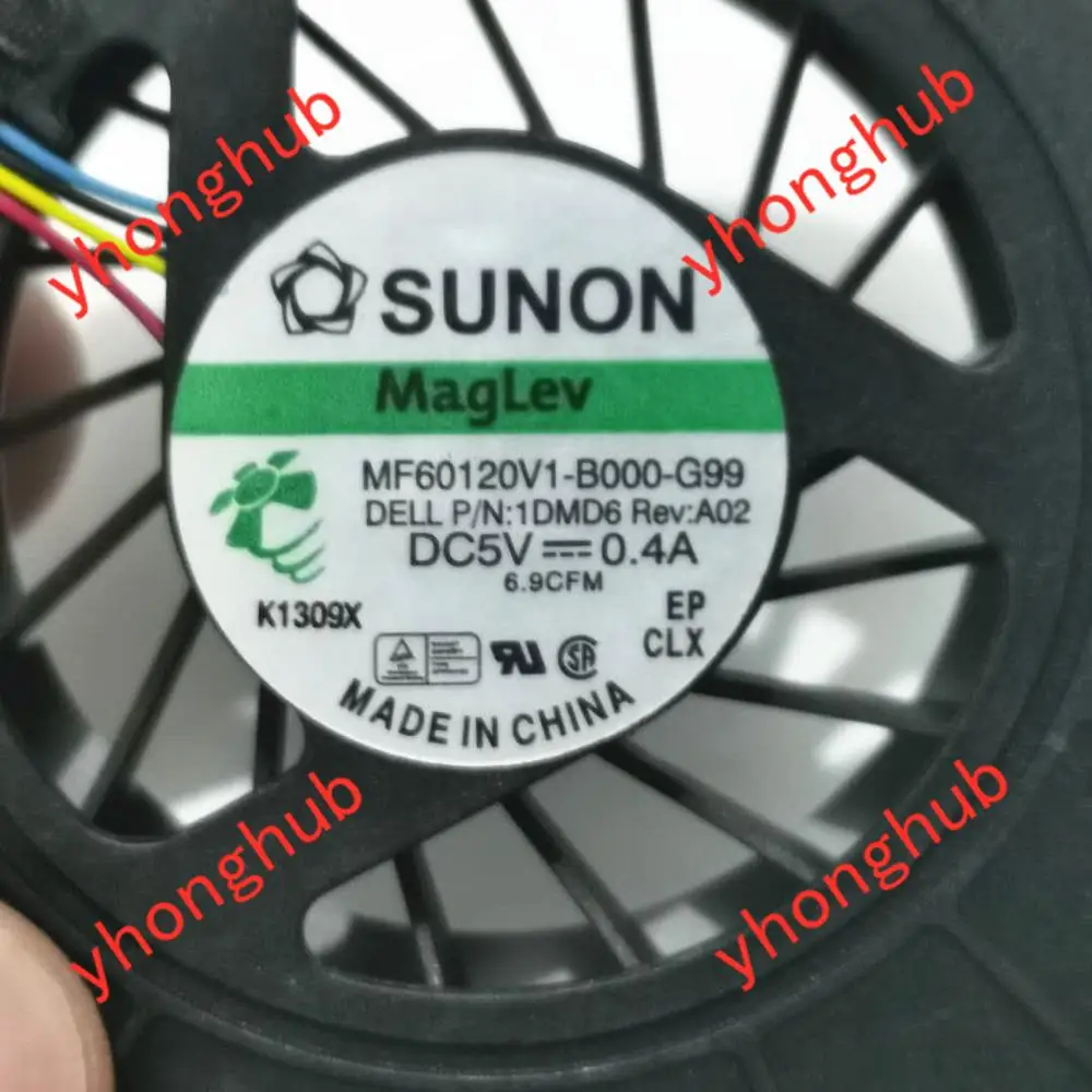 SUNON MF60120V1-B000-G99 DC 12V 0,4 A 4-Draht Lüfter