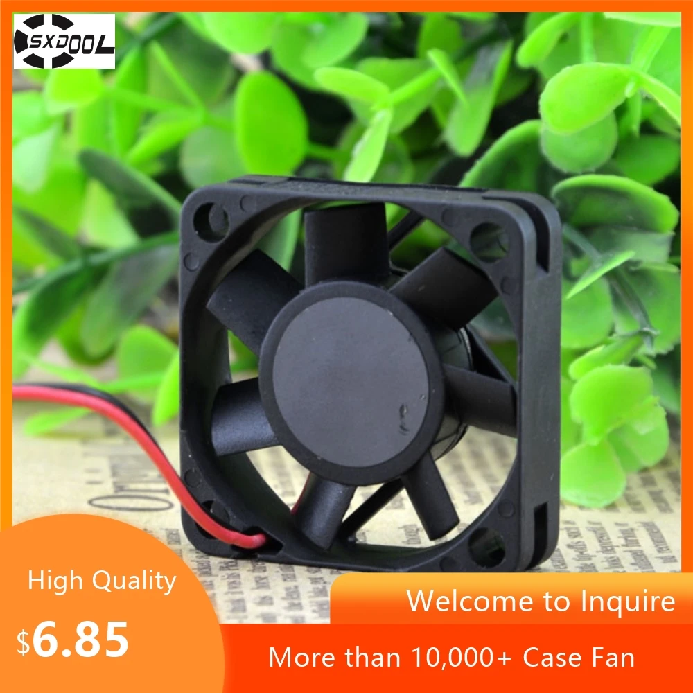 لـ Sunon 40mm 5V KDE0504PFV2 مروحة تبريد صامتة، 4 سم 4010، ضوضاء منخفضة، مروحة مدمجة