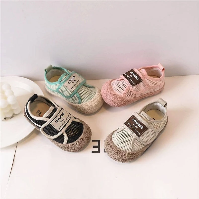 Girls Tennis Shoes Mesh Breathable Boys Casual Shoes Candy Color Versatile 2026 New Fashion Kids Sports Shoes Soft Sole Non-slip