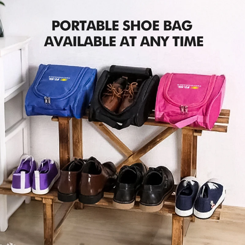 Travel Shoe Bag Shoe Organizer Storage Bag Shoe Storage Bag For Renault RS Kadjar Captur Clio Megane 2 3 4 RS Koleos Logan - view 4