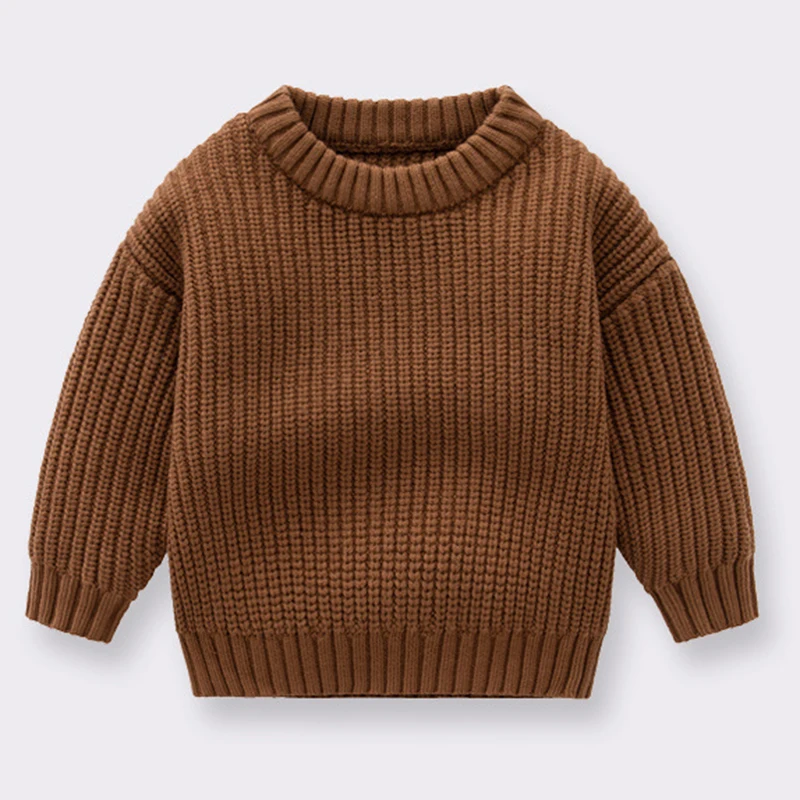 Pull en tricot doux à manches longues pour bébés garçons et filles, vêtements pour tout-petits, tricots pour nouveau-nés, pull pour bébé, printemps, 0-6 ans, 2023, nouveau