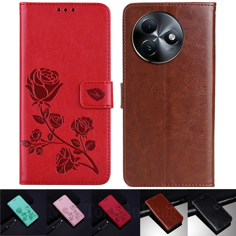 For Itel S24 Case Silicone Leather Flip Wallet Case For Itel S24 Phone Case For itel S24 Cover Coque Fundas