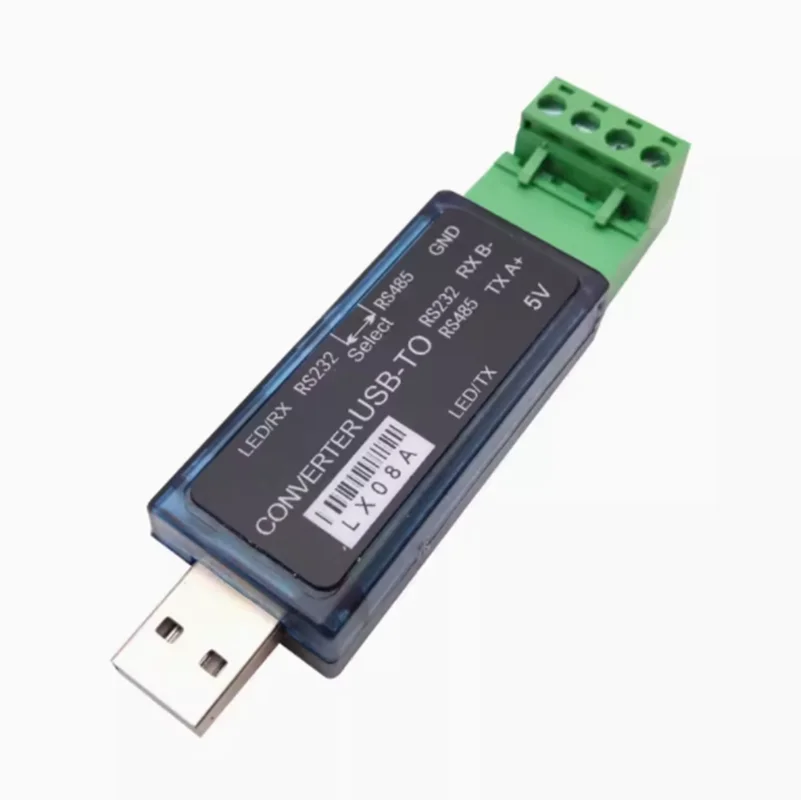 محول USB إلى 4 طرق RS485 ، كابل تسلسلي RS485 بأربعة منافذ ، وحدة اتصال تسلسلي ، أربعة منافذ COM ، درجة صناعية