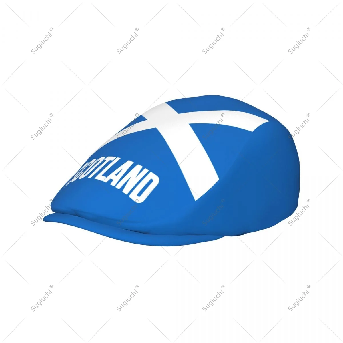 Forward cap Scotland Flag Men Women Flat Newsboy Driving Hat Cap Short Brim for Driving Daily visors hat