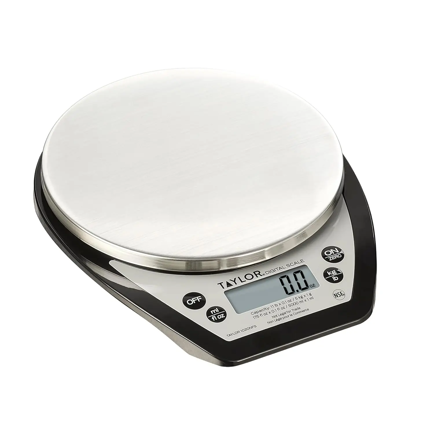 

Compact Digital Scale for Precise Food Weight Measuring, Multi-Functional with Tare and Stainless Steel Platform