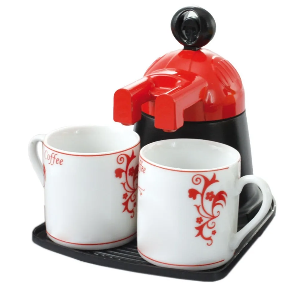 2 Cup Capacity Double Spout Coffee Maker Aluminum Alloy Lightweight Design Dual Pipe Coffee Maker Efficient Brewing