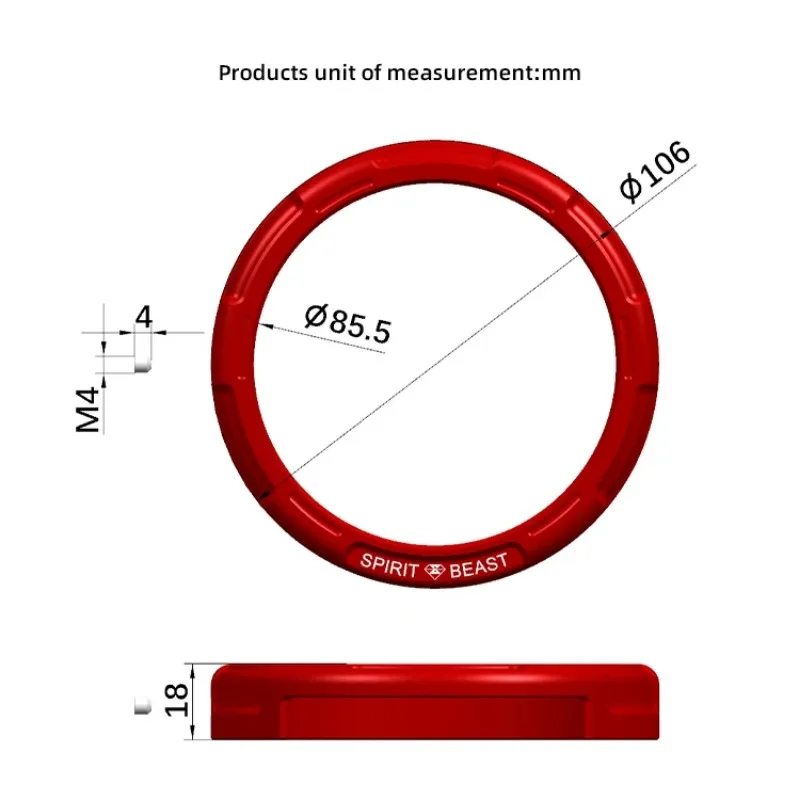 Electric Scooter Instrument Surround Panel Cover Dashboard Cover Odometer Protector Guard Code Table Shell for Honda ZOOMER E