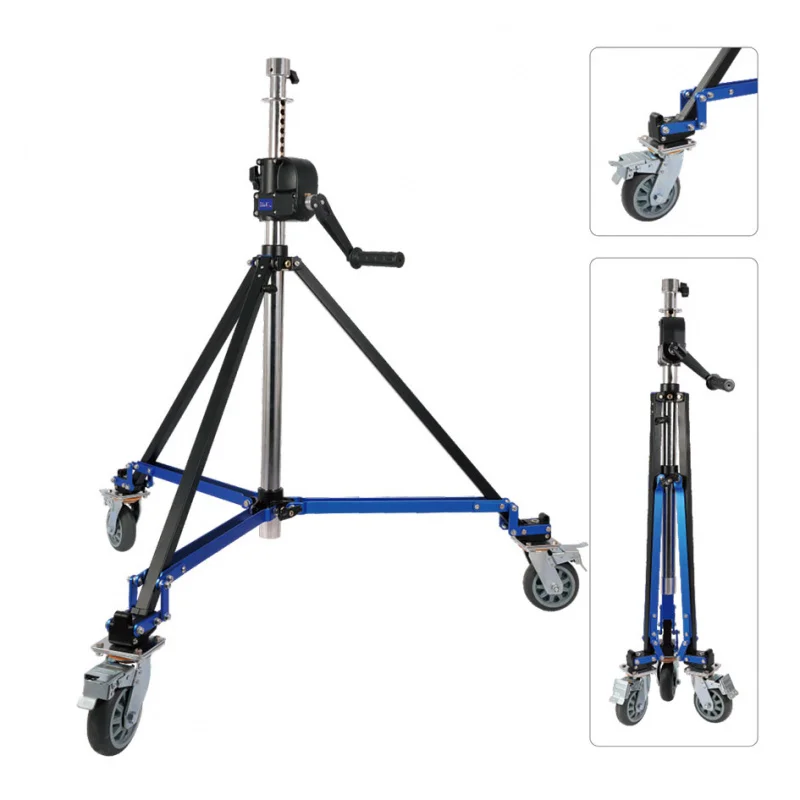 Heavy Duty Light Stand Load 40KG Tripod for Film TV Radio Broadcasting Studio Video Photography Supporting Equipment - view 2
