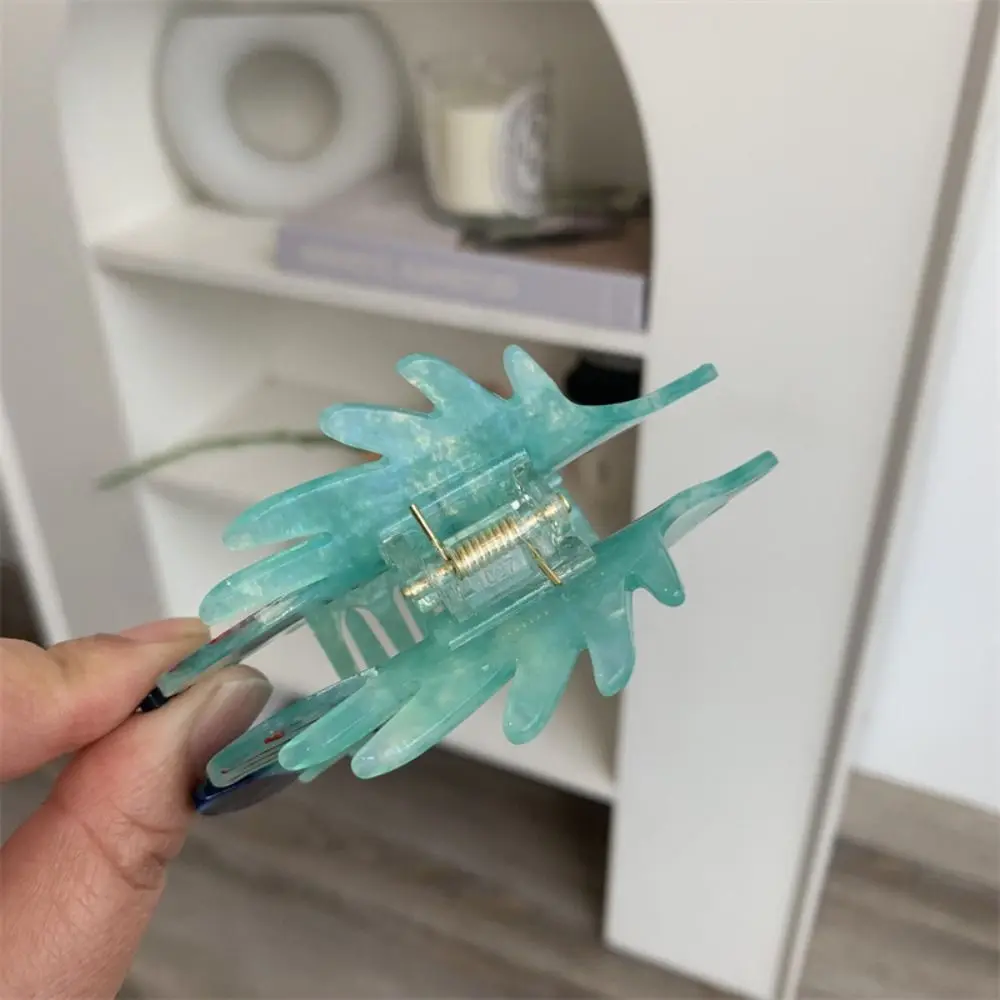 

Заколка-краб для волос в корейском стиле, большая, разноцветная, в форме золотой рыбки, из ацетатного волокна, аксессуар для волос, заколка-рыбка, заколка-зажим, заколка-шпилька из ацетатной кислоты