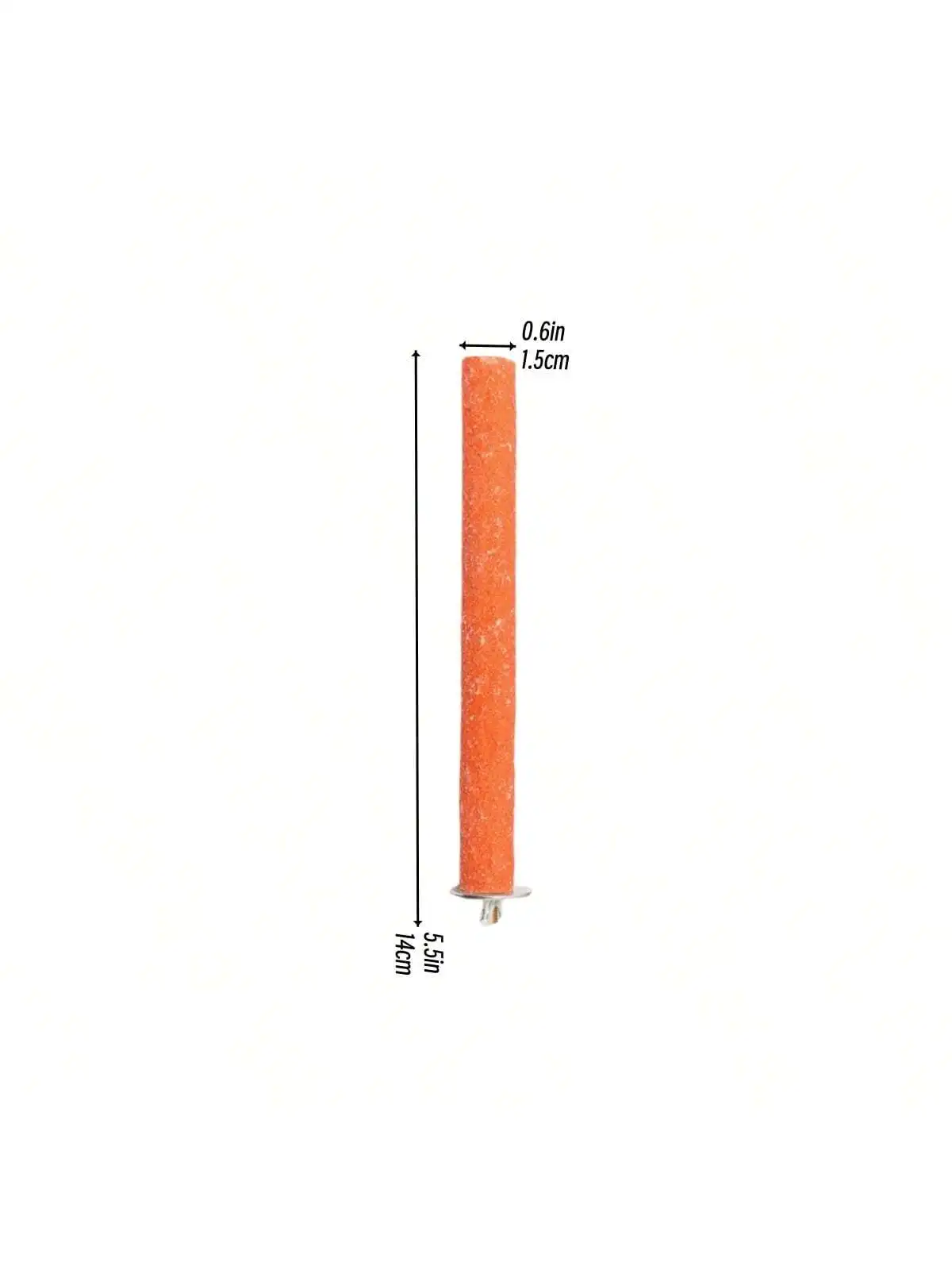 Random Color Pet Parrot Claw Grinding Stick Frosted Stand Pole Bird Cage Accessories Bird Stand Nail Grinder
