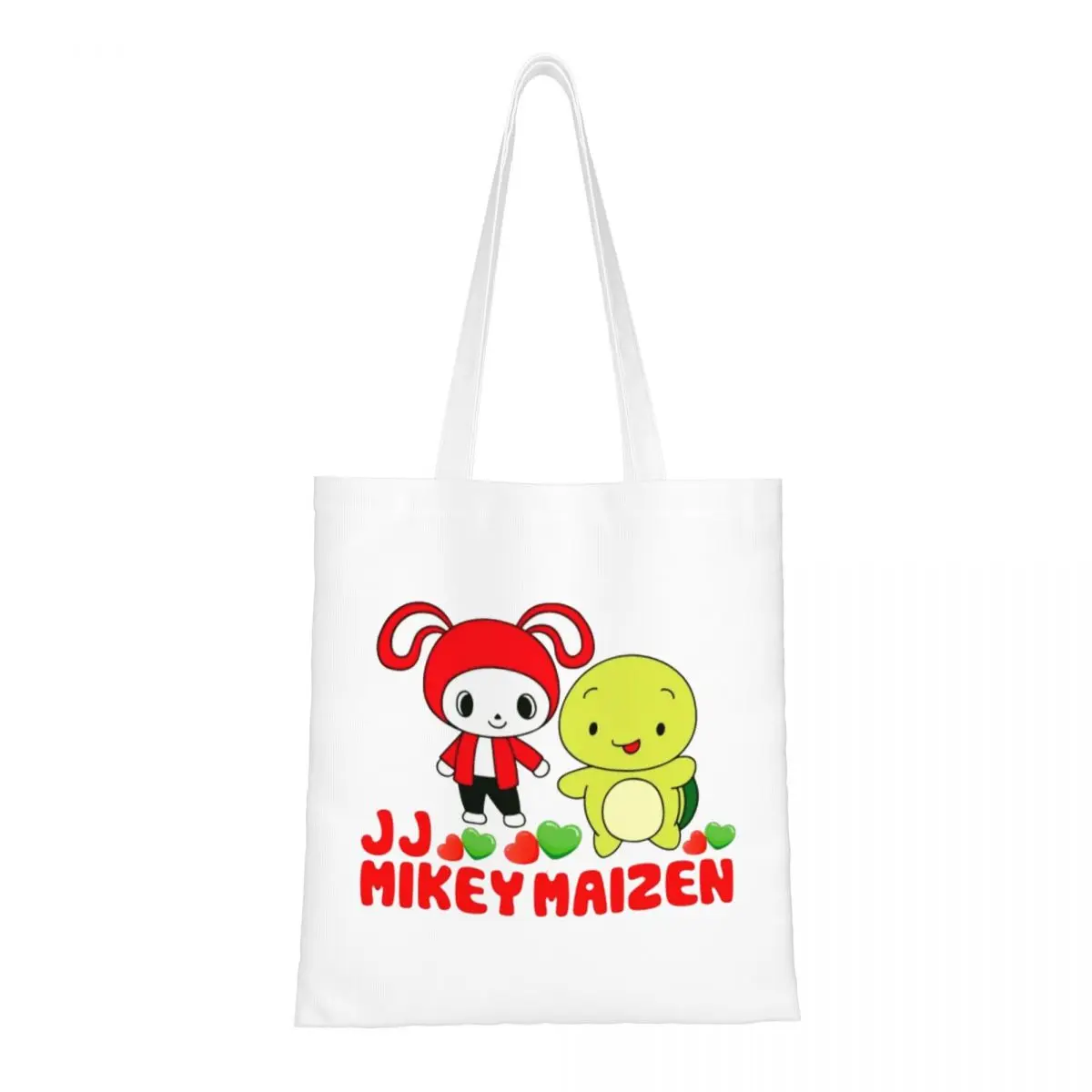 

Jj Mikey Maizen сумки для покупок для девочек парусиновая большая сумка складная женская сумка через плечо дорожная сумка